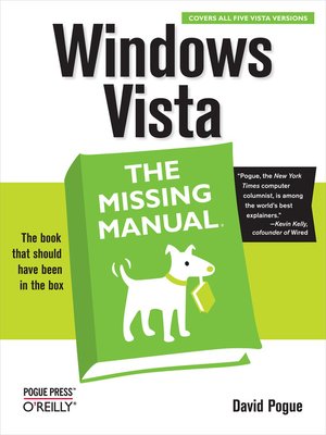 cover image of Windows Vista